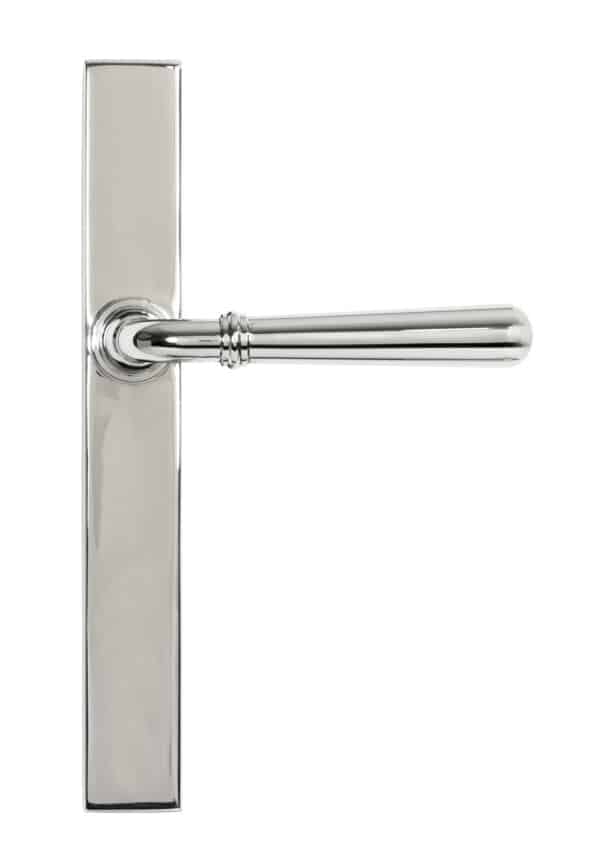 Polished Marine SS (316) Newbury Slimline Lever Espag. Latch Set 1