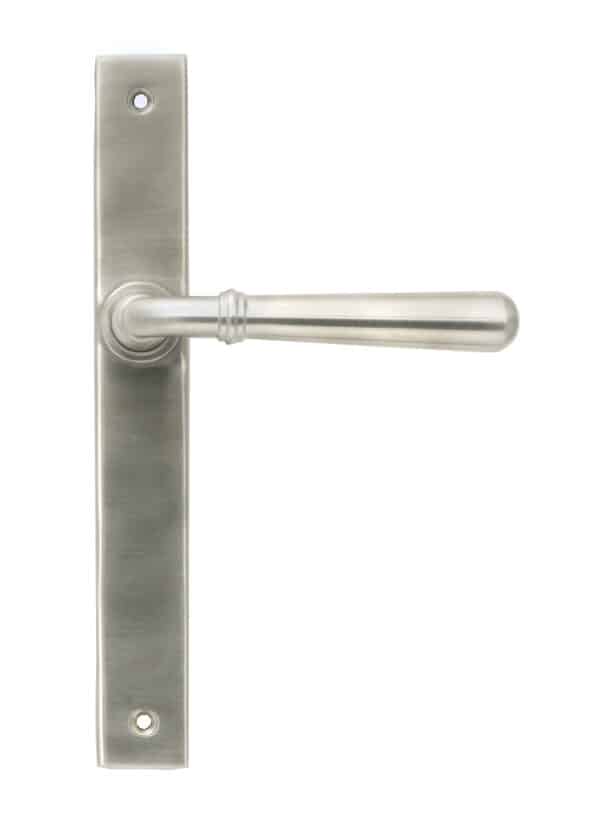 Satin Marine SS (316) Newbury Slimline Lever Espag. Latch Set 1