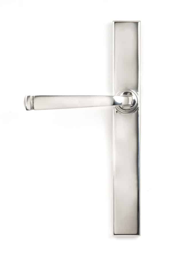 Polished Marine SS (316) Avon Slimline Lever Espag. Latch Set 2