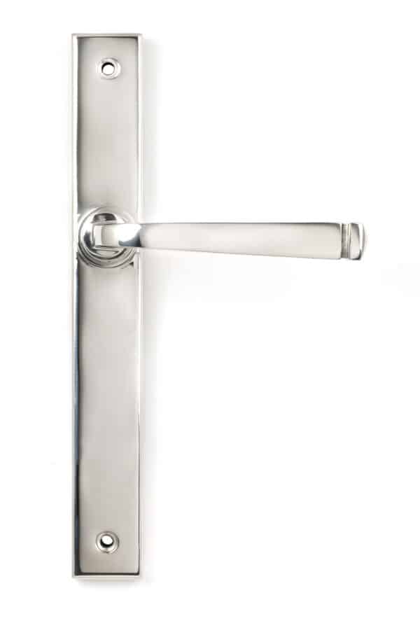 Polished Marine SS (316) Avon Slimline Lever Espag. Latch Set 1