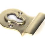 Aged Brass Euro Door Pull 1