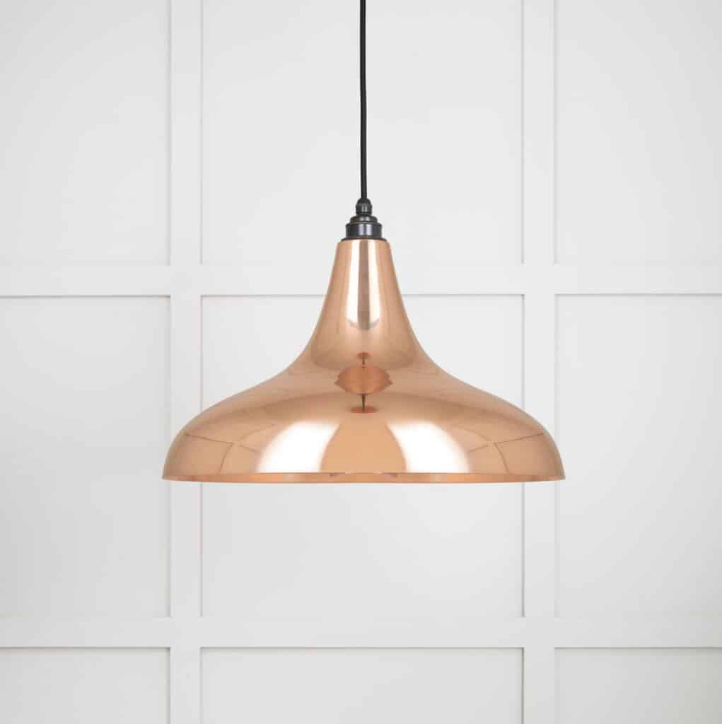 Smooth Copper Frankley Pendant 1