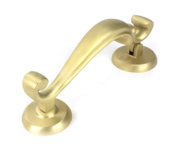 Satin Brass Doctors Door Knocker 1