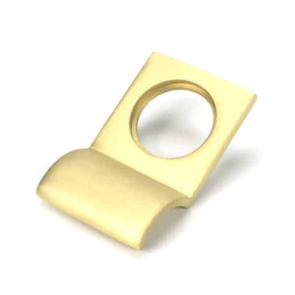 Satin Brass Rim Cylinder Pull 1