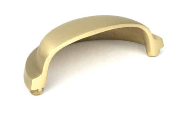 Satin Brass Regency Concealed Drawer Pull 2