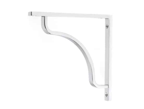 Polished Chrome Abingdon Shelf Bracket (150mm x 150mm) 1