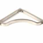Polished Nickel Abingdon Shelf Bracket (150mm x 150mm) 2