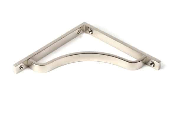 Polished Nickel Abingdon Shelf Bracket (150mm x 150mm) 2