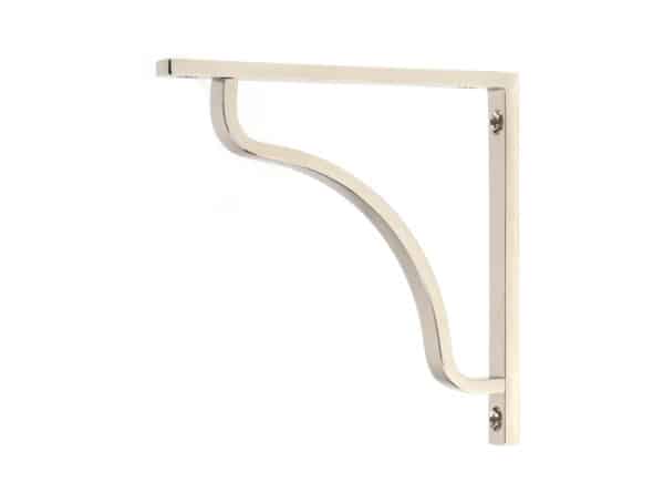 Polished Nickel Abingdon Shelf Bracket (150mm x 150mm) 1