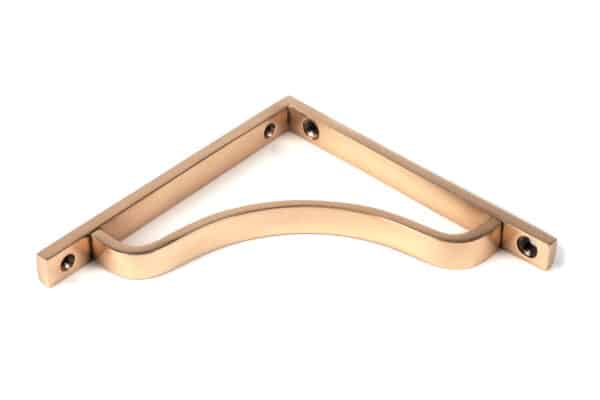 Polished Bronze Abingdon Shelf Bracket (150mm x 150mm) 2