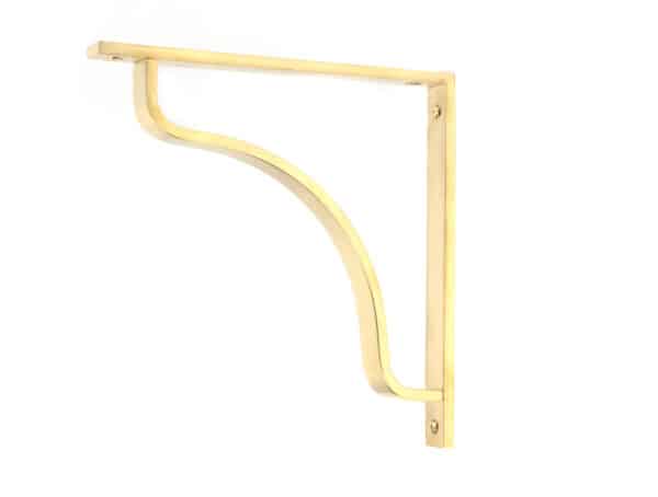 Polished Brass Abingdon Shelf Bracket (200mm x 200mm) 1