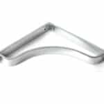 Polished Chrome Abingdon Shelf Bracket (200mm x 200mm) 2