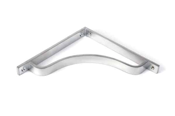 Satin Chrome Abingdon Shelf Bracket (200mm x 200mm) 2