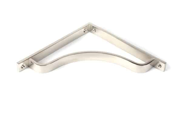 Polished Nickel Abingdon Shelf Bracket (200mm x 200mm) 2