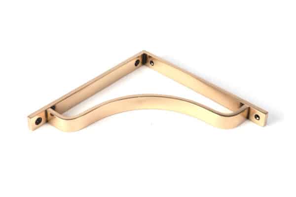 Polished Bronze Abingdon Shelf Bracket (200mm x 200mm) 2