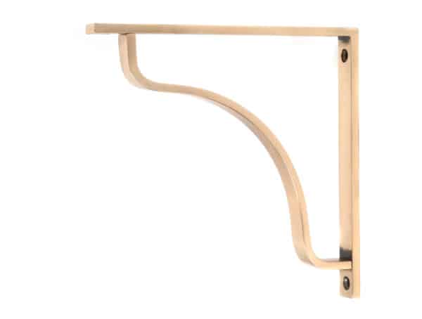 Polished Bronze Abingdon Shelf Bracket (200mm x 200mm) 1