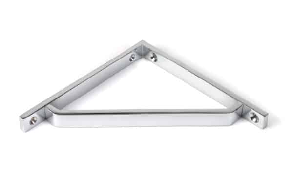 Polished Chrome Barton Shelf Bracket (150mm x 150mm) 2