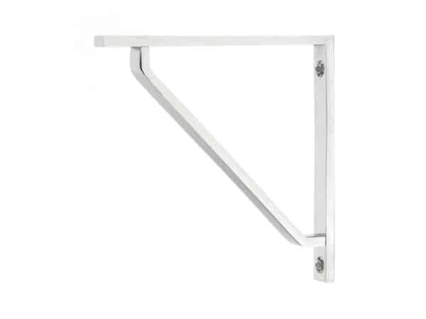 Polished Chrome Barton Shelf Bracket (150mm x 150mm) 1