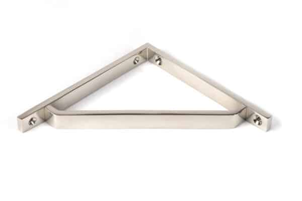 Polished Nickel Barton Shelf Bracket (150mm x 150mm) 2