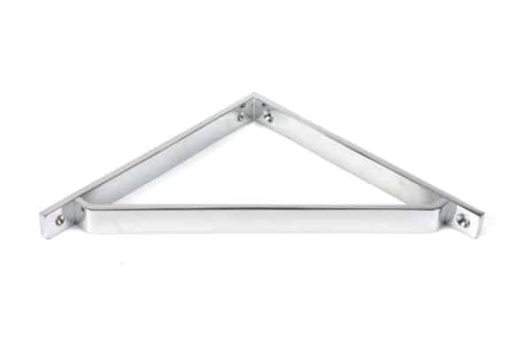 Polished Chrome Barton Shelf Bracket (200mm x 200mm) 2