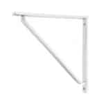 Polished Chrome Barton Shelf Bracket (200mm x 200mm) 1