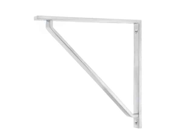 Satin Chrome Barton Shelf Bracket (200mm x 200mm) 1