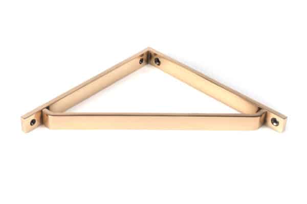 Polished Bronze Barton Shelf Bracket (200mm x 200mm) 2