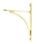 Aged Brass Apperley Shelf Bracket (260mm x 200mm) 1
