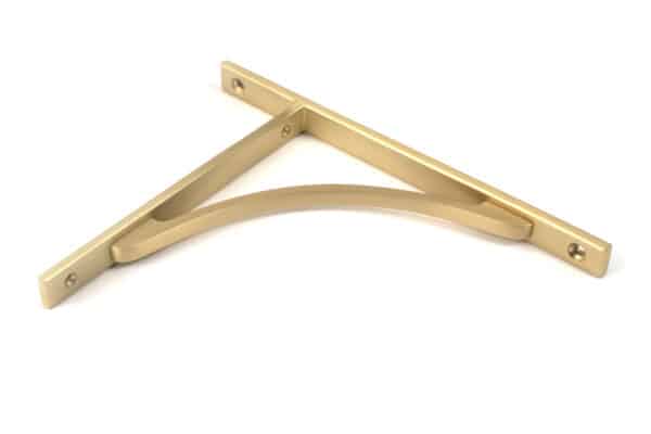 Satin Brass Apperley Shelf Bracket (260mm x 200mm) 2