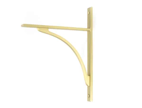 Satin Brass Apperley Shelf Bracket (260mm x 200mm) 1