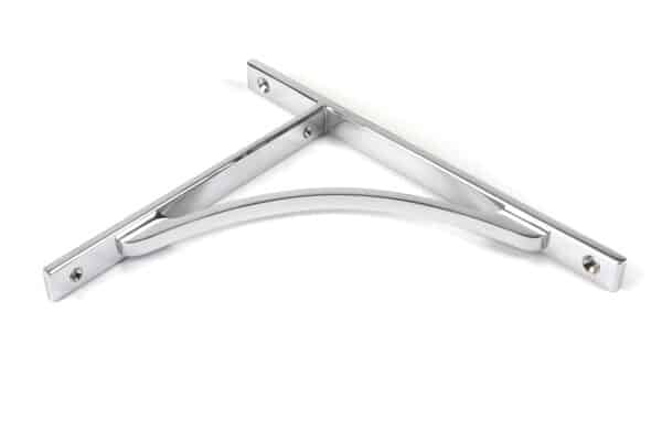 Polished Chrome Apperley Shelf Bracket (260mm x 200mm) 2