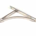 Polished Nickel Apperley Shelf Bracket (260mm x 200mm) 2