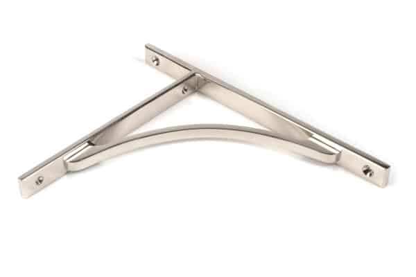 Polished Nickel Apperley Shelf Bracket (260mm x 200mm) 2