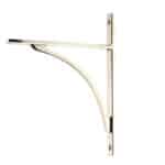 Polished Nickel Apperley Shelf Bracket (260mm x 200mm) 1