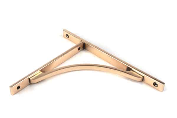 Polished Bronze Apperley Shelf Bracket (260mm x 200mm) 2