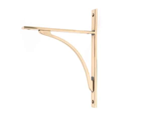 Polished Bronze Apperley Shelf Bracket (260mm x 200mm) 1