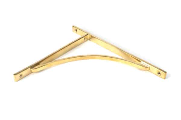 Polished Brass Apperley Shelf Bracket (314mm x 250mm) 2