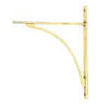 Aged Brass Apperley Shelf Bracket (314mm x 250mm) 1