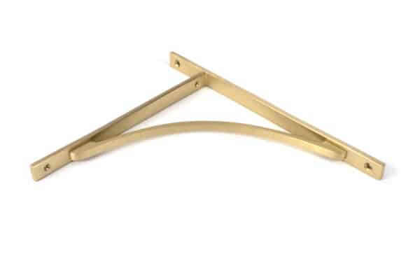 Satin Brass Apperley Shelf Bracket (314mm x 250mm) 2