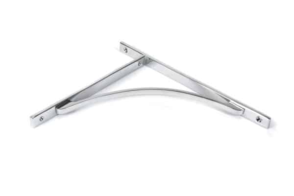 Polished Chrome Apperley Shelf Bracket (314mm x 250mm) 2