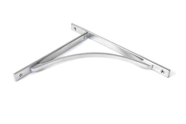 Satin Chrome Apperley Shelf Bracket (314mm x 250mm) 2