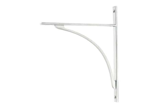 Satin Chrome Apperley Shelf Bracket (314mm x 250mm) 1