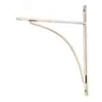 Polished Nickel Apperley Shelf Bracket (314mm x 250mm) 1