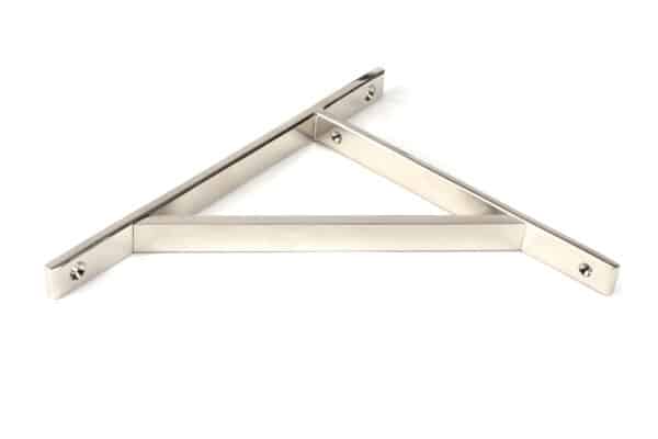 Polished Nickel Chalfont Shelf Bracket (260mm x 200mm) 2