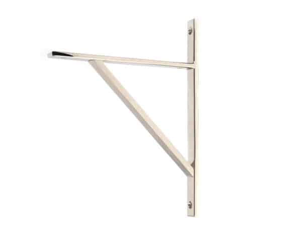 Polished Nickel Chalfont Shelf Bracket (260mm x 200mm) 1