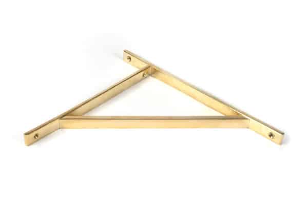 Polished Brass Chalfont Shelf Bracket (314mm x 250mm) 2