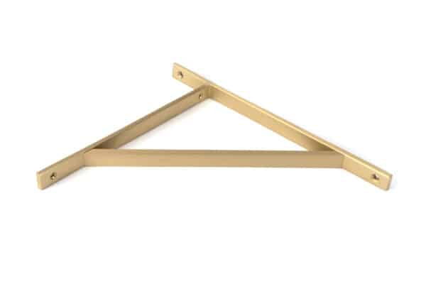 Satin Brass Chalfont Shelf Bracket (314mm x 250mm) 2