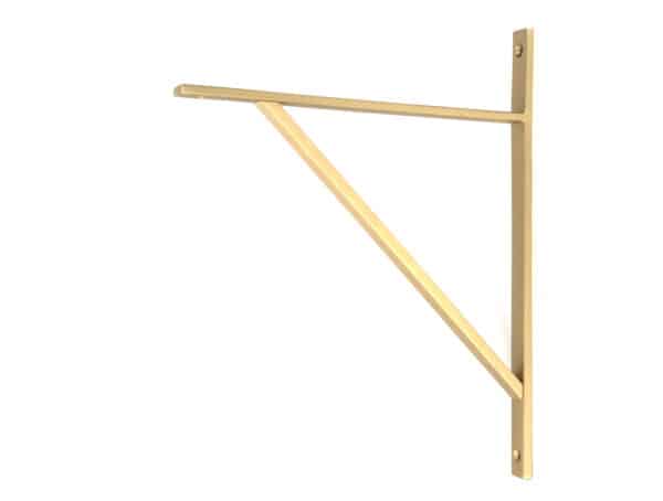 Satin Brass Chalfont Shelf Bracket (314mm x 250mm) 1