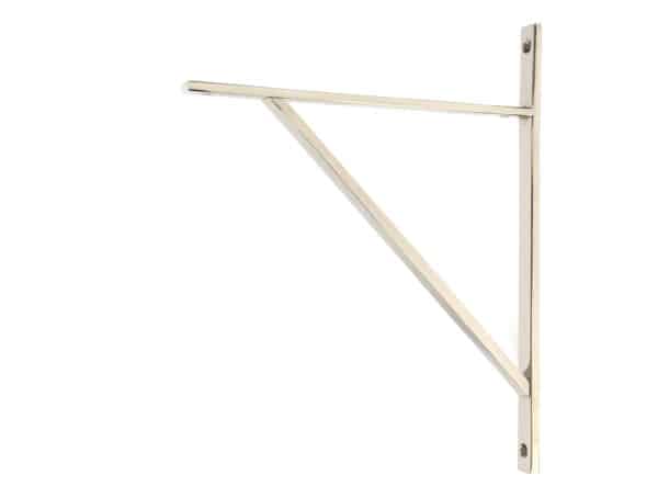 Polished Nickel Chalfont Shelf Bracket (314mm x 250mm) 1