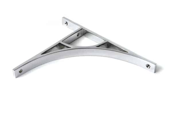 Polished Chrome Tyne Shelf Bracket (260mm x 200mm) 2